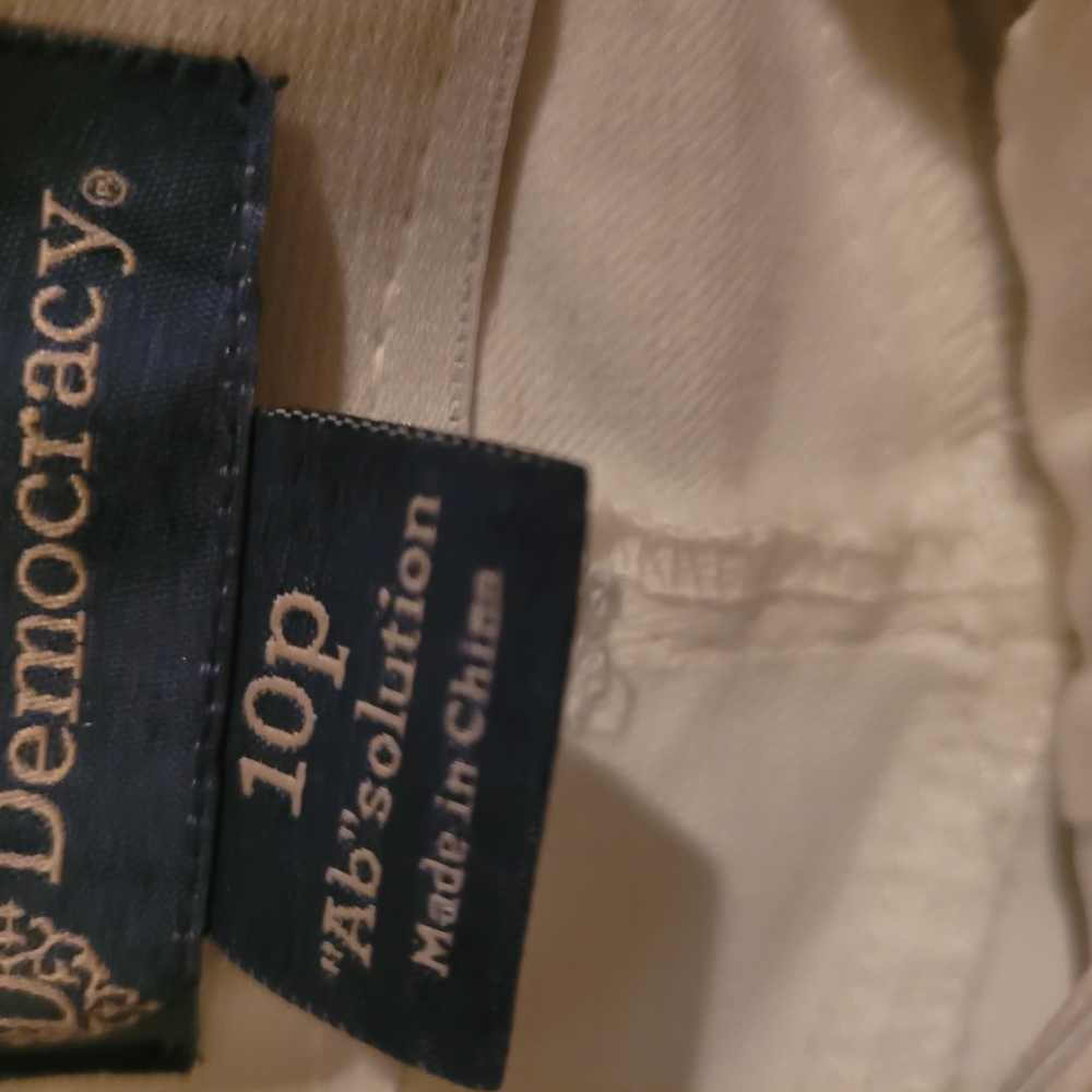 White Denim Jeans - Picture 2 of 3